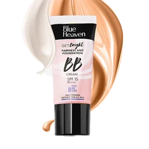 Blue Heaven BB Cream - Get Bright With SPF 15, For All Skin Types