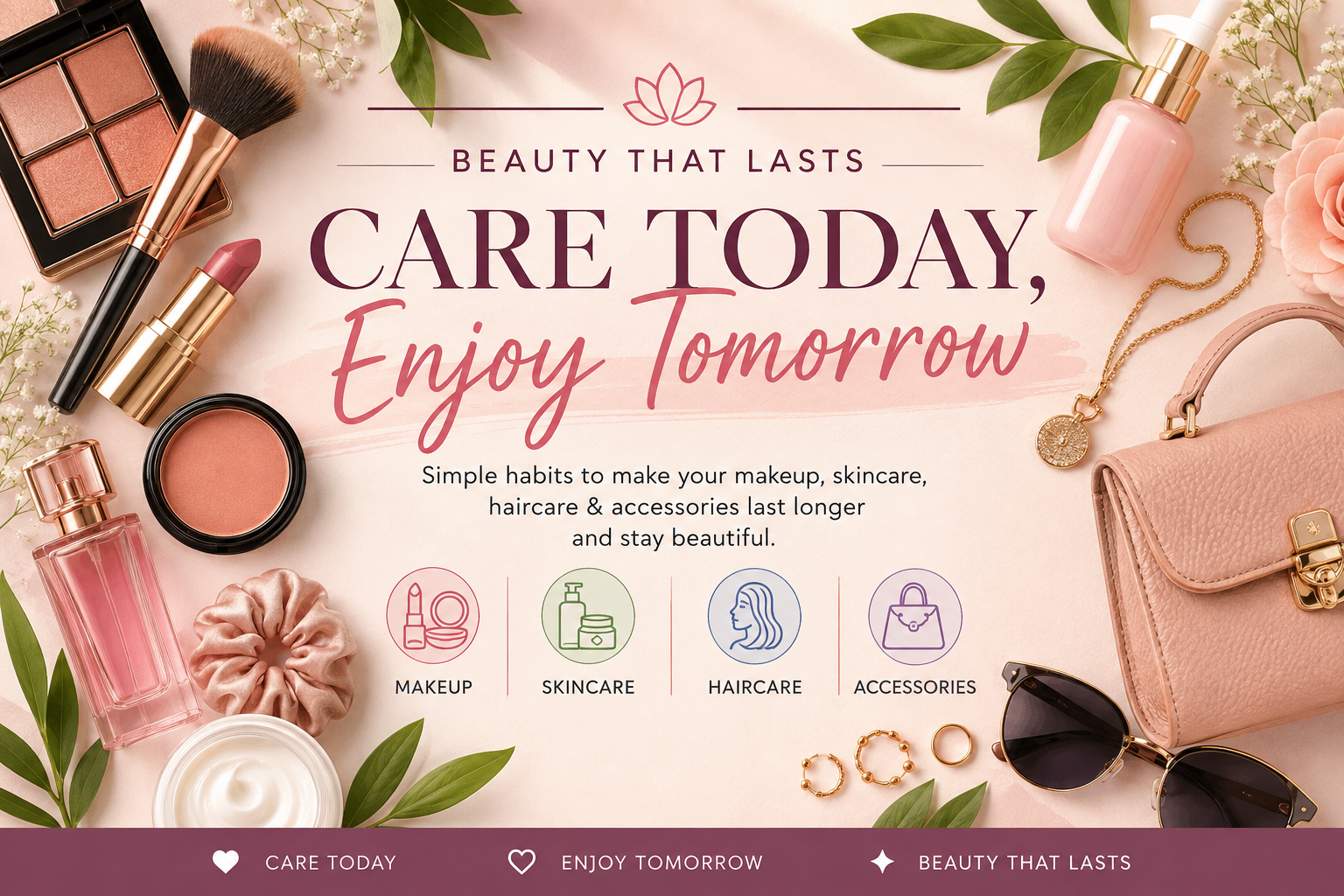 Beauty That Lasts: How to Make Your Makeup, Skincare, Haircare & Accessories Last Longer