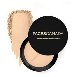 FACESCANADA Weightless Stay Matte Finish Compact Powder - Natural, 9g