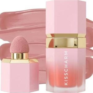 Korean Glow Liquid Blush – Waterproof Cream Blush with Soft Matte Finish